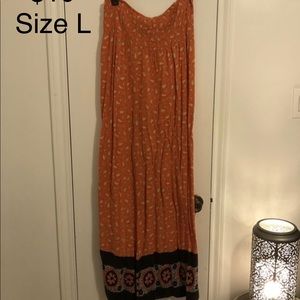 Large Maxi dress